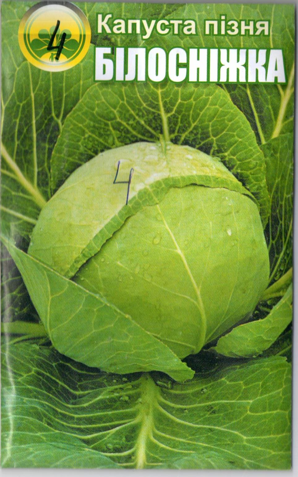 Капуста "Белоснежка"